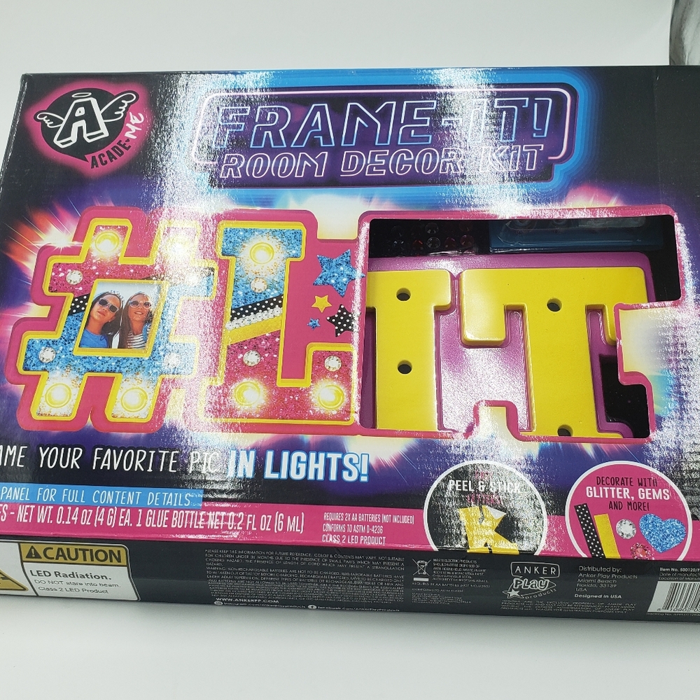 Frame It Light Up Picture Frame Room Decor Kit # L